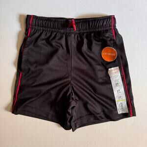 Jumping Beans Boy’s Season Style Summer Drawstring Black Stripe Shorts Sz 2T
